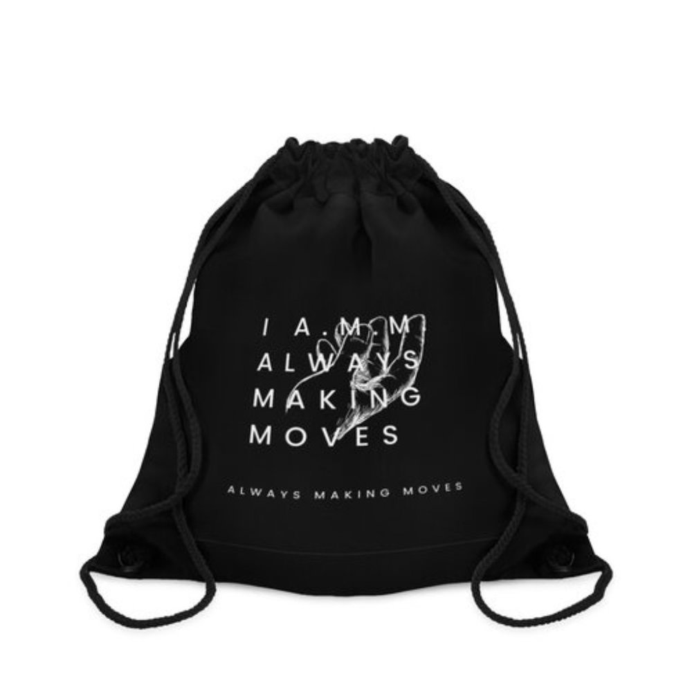 Our New Signature Line: I A.M.M. Drawstring Bag--TM